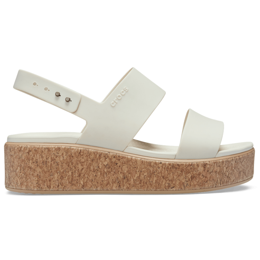 Brooklyn Cork Low Wedge | Crocs US