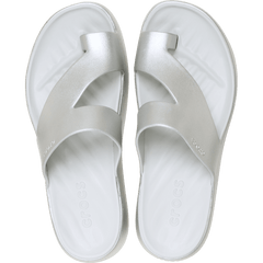 Getaway Metallic Platform Toe Loop | Crocs outlet
