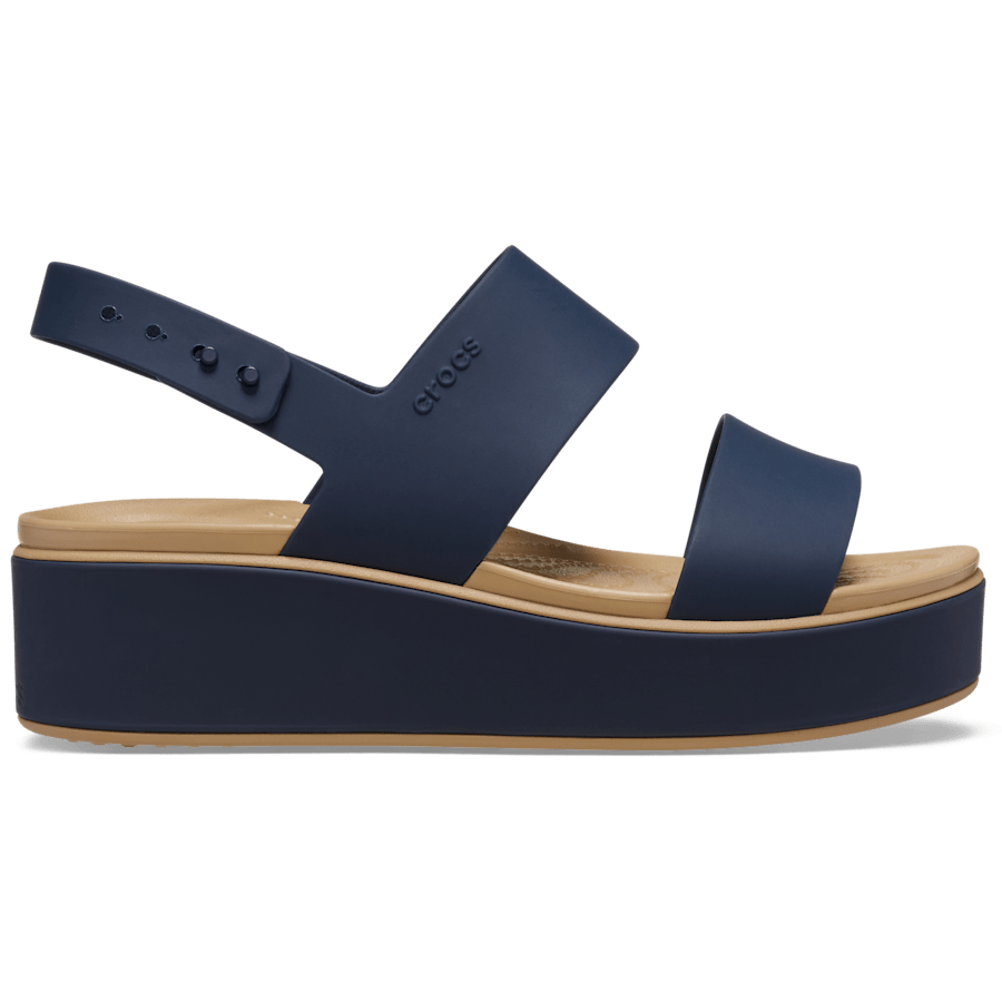 Brooklyn Matte Wrap Low Wedge | Crocs near me