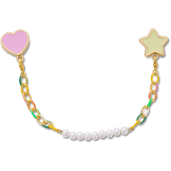 Pearl and Rainbow Bag Chain | Crocs for sale