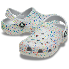 Kids' Classic Glow Paint Splatter Clog | Crocs US