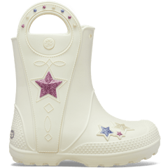 Kids' Handle It Western Metallic Boot | Crocs outlet