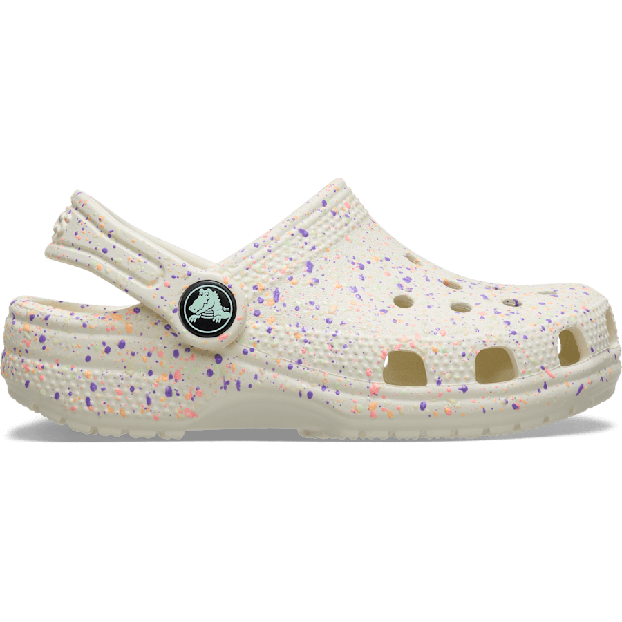 Toddler Classic Glow Paint Splatter Clog | Crocs for sale
