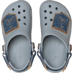 Toddler Classic Denim Adjustable Backstrap Clog | Crocs US